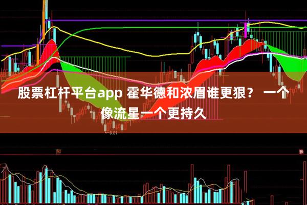 股票杠杆平台app 霍华德和浓眉谁更狠？ 一个像流星一个更持久